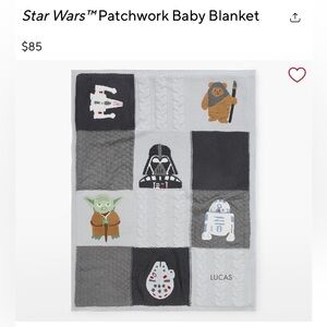 Pottery barn Star Wars blanket